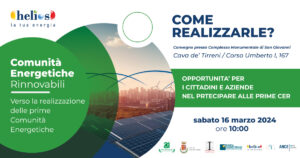 Convegno sulle Comunità Energetiche – 16/03/2024